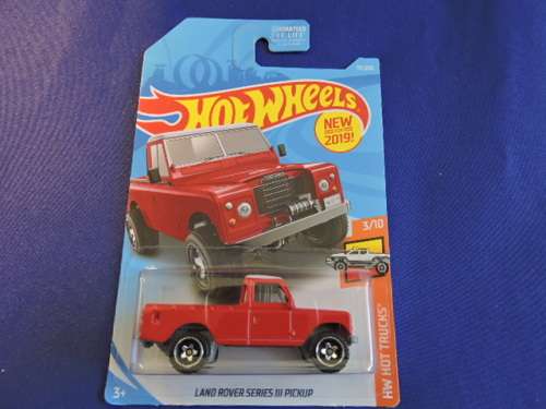 Hot Wheels LAND ROVER Series 111 Truck Pickup ( Red )  # BAKKIE BONANZA #.............