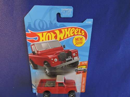 Hot Wheels LAND ROVER Series 111 Truck Pickup ( Red )  # BAKKIE BONANZA #.............