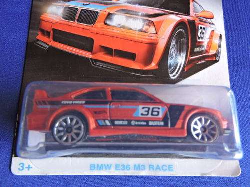 Hot Wheels BMW E36 M3 Race ( Orange 3/8 in series ).......