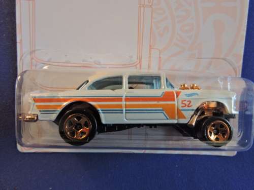 Hot Wheels 55 CHEVY CHEVROLET BEL AIR ( GASSER ) # BLOW OUT CHEVY SALE #.