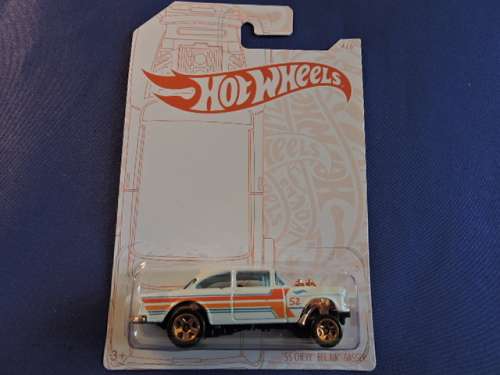 Hot Wheels 55 CHEVY CHEVROLET BEL AIR ( GASSER ) # BLOW OUT CHEVY SALE #.