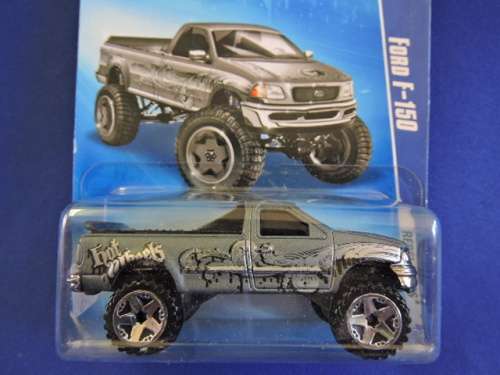 Hot Wheels FORD F-150 ( Rebel Rides Silver ) Long Card # BAKKIE BONANZA #..