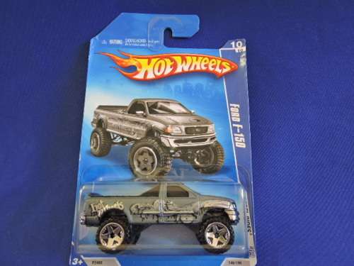 Hot Wheels FORD F-150 ( Rebel Rides Silver ) Long Card # BAKKIE BONANZA #..