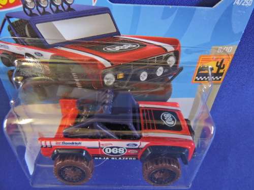Hot Wheels FORD BRONCO ( Red 068 ) Short Card