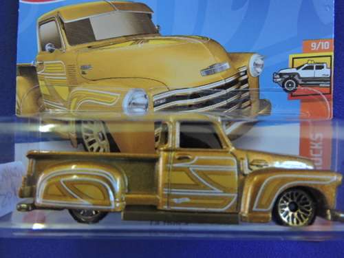 Hot Wheels LA TROCA ( Gold ) Short Card Like Ford # BAKKIE BONANZA #..