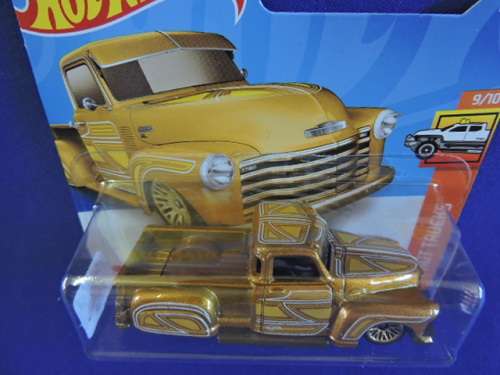 Hot Wheels LA TROCA ( Gold ) Short Card Like Ford # BAKKIE BONANZA #..