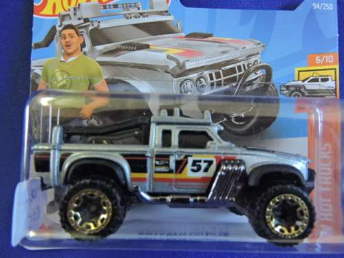 Hot Wheels RALLY BAJA CRAWLER Pick up  Bakkie ( Silver 57 )  Like Ford
