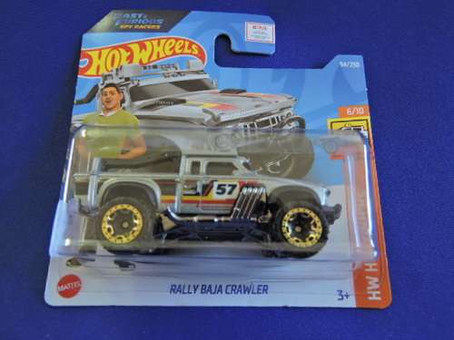 Hot Wheels RALLY BAJA CRAWLER Pick up  Bakkie ( Silver 57 )  Like Ford