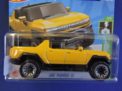 Hot Wheels CMC HUMMER EV ( Yellow ) Short Card  # BAKKIE BONANZA #..