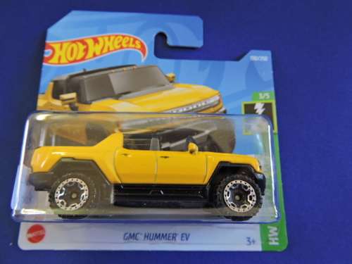 Hot Wheels CMC HUMMER EV ( Yellow ) Short Card  # BAKKIE BONANZA #..