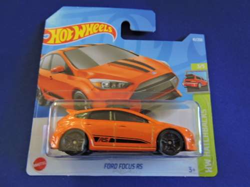 Hot Wheels FORD FOCUS RS ( Orange ) Short Card