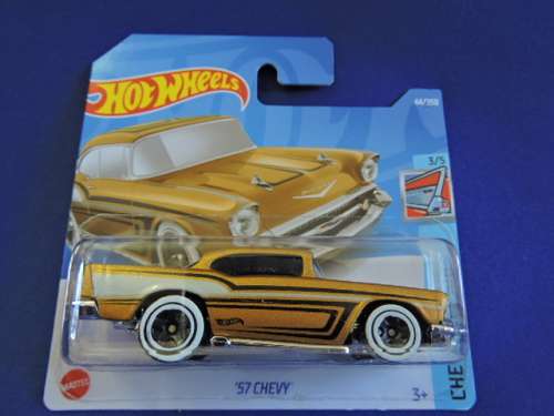 Hot Wheels 57 CHEVY CHEVROLET Bel-Air ( Gold )