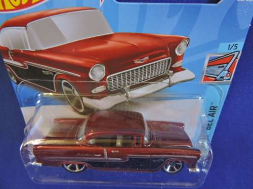 Hot Wheels 55 CHEVY CHEVROLET Bel-Air ( Red )