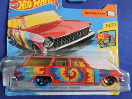 Hot Wheels CHEVY CHEVROLET Nova Wagon ( Multi colour )  # CHEVY BLOW OUT SALE #