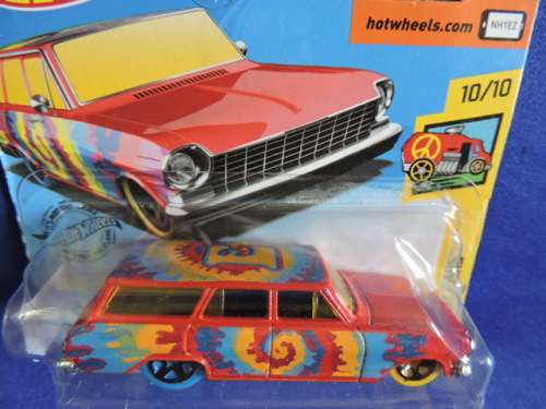 Hot Wheels CHEVY CHEVROLET Nova Wagon ( Multi colour )  # CHEVY BLOW OUT SALE #
