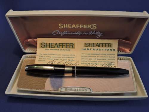 Sheaffer White Dot Fountain Pen