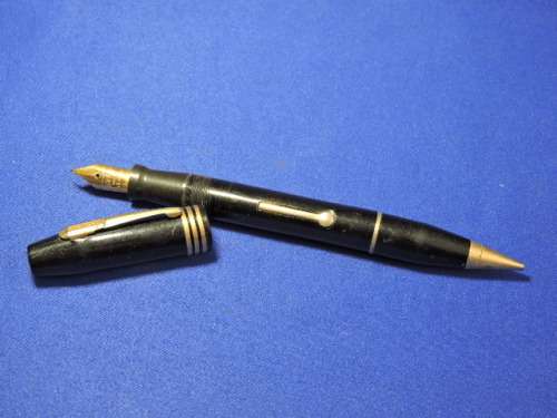 Vintage Stratford Combination Mechanical Pencil and Fountain Pen