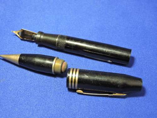 Vintage Stratford Combination Mechanical Pencil and Fountain Pen