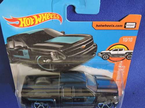 Hot Wheels Chevy Chevrolet Silverado ( Black and Blue ) # BAKKIE BONANZA # BLOW OUT CHEVY SALE #.