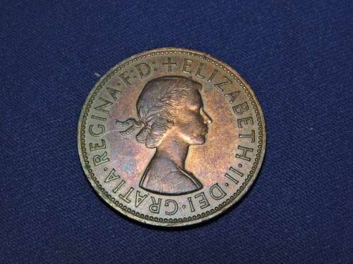 1967 British 1 Penny 1d  # Crazy Bargain Coin #
