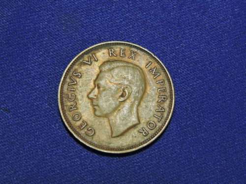 1946 South Africa Suid Afrika Half Penny 1/2d  # Crazy Bargain Coin #