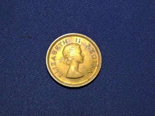 1958 South Africa Suid Afrika Quarter Penny (Farthing) 1/4d Mossies # Crazy Bargain Coin #