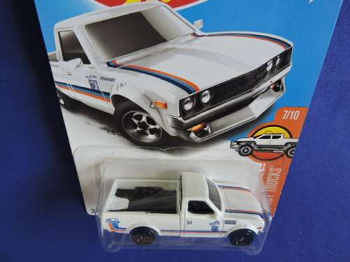 Hot Wheels DATSUN 620 ( White ) Long Card Like Nissan   # BAKKIE BONANZA #