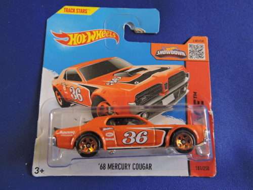 Hot Wheels MERCURY COUGAR ( Orange #36 ).