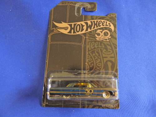 Hot Wheels Chevy Chevrolet Impala ( Black Blue and Gold  )  # BLOW OUT CHEVY SALE #