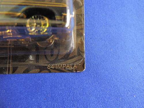 Hot Wheels Chevy Chevrolet Impala ( Black Blue and Gold  )  # BLOW OUT CHEVY SALE #