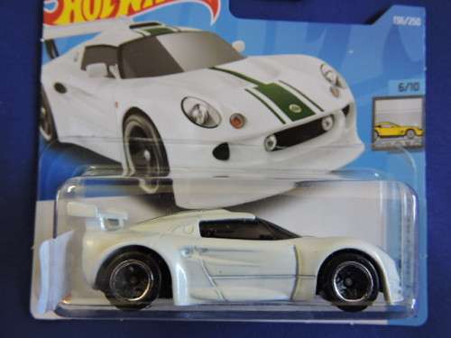 Hot Wheels LOTUS SPORT ELISE ( White Green stripe ) Supercar