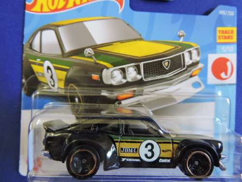 Hot Wheels MAZDA RX-3  ( Green #3 ) Like Mazda Capella