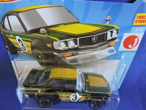 Hot Wheels MAZDA RX-3  ( Green #3 ) Like Mazda Capella