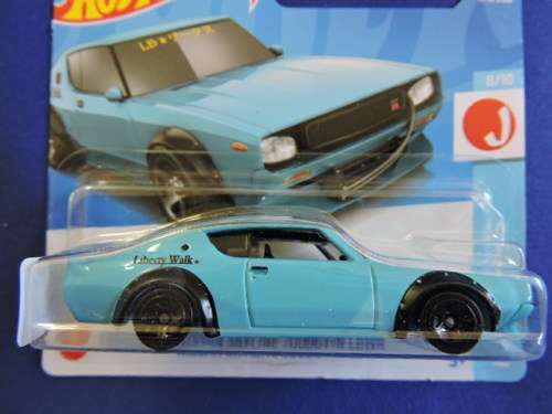 Hot Wheels NISSAN SKYLINE HT 2000GT-X ( Blue ) like Datsun