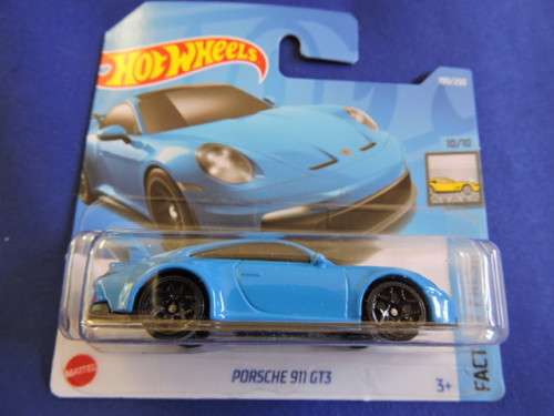 Hot Wheels PORSCHE 911 GT3 ( Blue )....