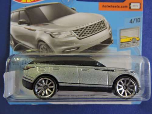 Hot Wheels Land Rover Range Rover ( Silver ) Short Card
