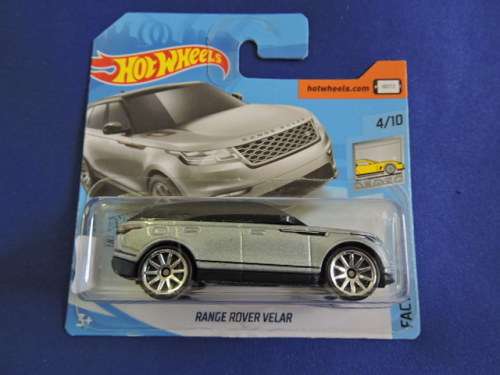 Hot Wheels Land Rover Range Rover ( Silver ) Short Card