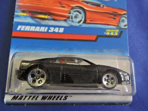 Hot Wheels FERRARI 348 ( Black )