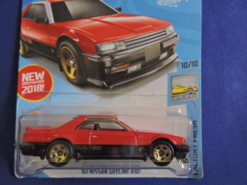 Hot Wheels NISSAN SKYLINE R30  ( Red )  like Datsun