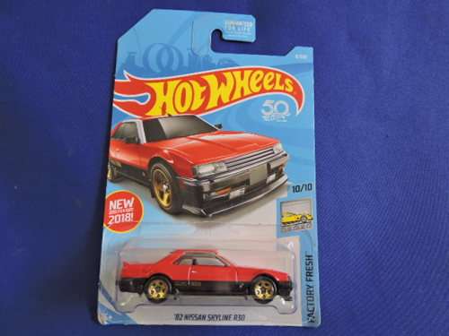 Hot Wheels NISSAN SKYLINE R30  ( Red )  like Datsun