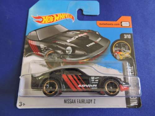 Hot Wheels NISSAN FAIRLADY Z ( AdvanBlacK) Like Datsun SEE DESCRIPTION FOR ALTERNATIVE SHIPPING