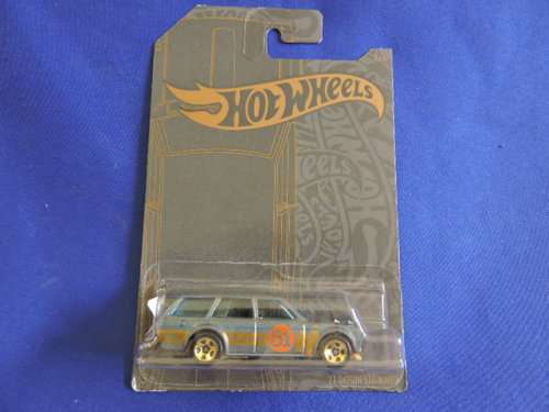Hot Wheels DATSUN 510 Wagon ( Silver 51 ) like Nissan