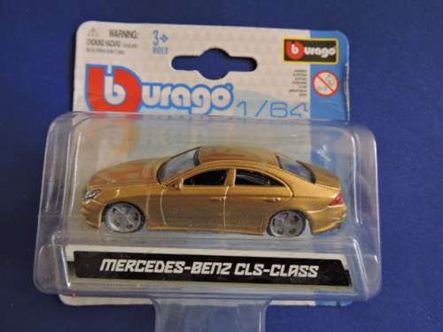 Bburago MERCEDES BENZ CLS Class ( Metallic Gold ) like Hot Wheels