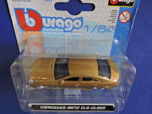 Bburago MERCEDES BENZ CLS Class ( Metallic Gold ) like Hot Wheels