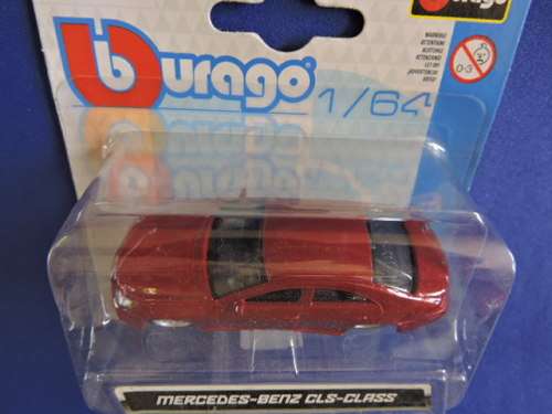 Bburago MERCEDES BENZ CLS Class ( Red ) like Hot Wheels