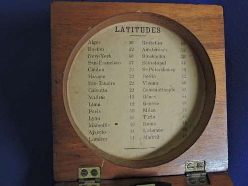 Vintage compass. Original case. 9cm x 9cm