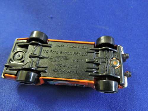 Hot Wheels FORD ESCORT RS 1600  (  Orange  )  Loose model