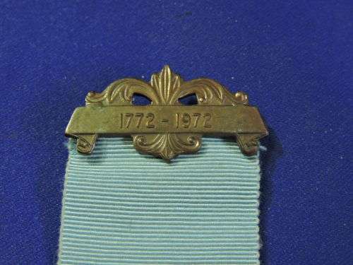 MASONIC MEDAL JEWEL  Bi Centenary of Freemasonry in Southern Africa Cape Town Table Mountain