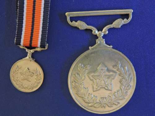 SADF General Service Medal  144311 FULL SIZE & MINIATURE