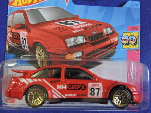 Hot Wheels FORD SIERRA COSWORTH ( Red )